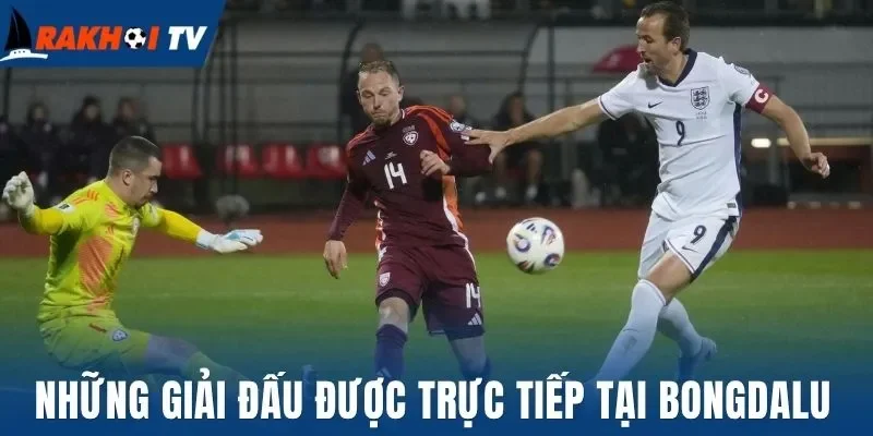 Những giải đấu được trực tiếp tại Bongdalu