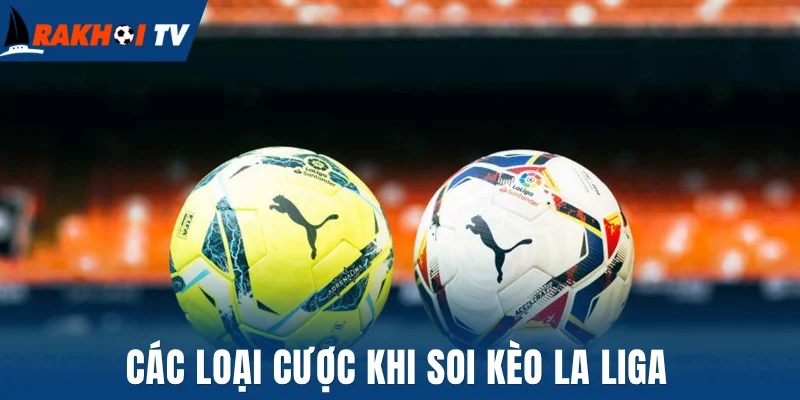 Soi Kèo La Liga - Cách Chọn Kèo Ngon Giải VĐQG Tây Ban Nha 2 Các loại cược khi soi kèo La Liga