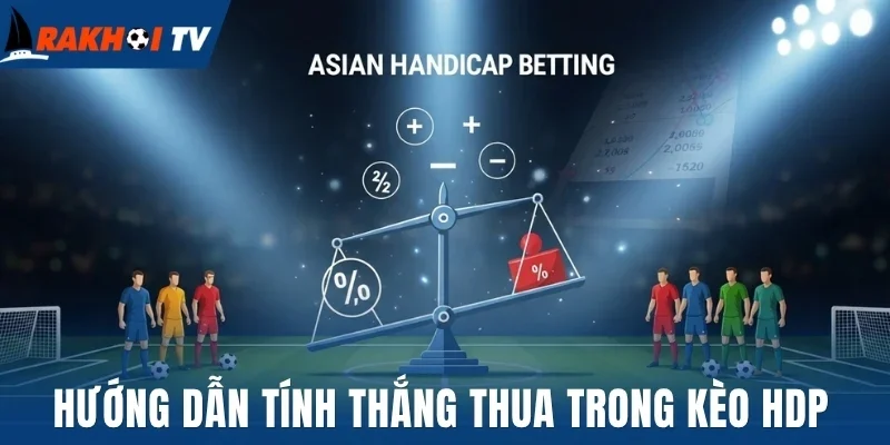 Hướng dẫn tính thắng thua trong kèo HDP