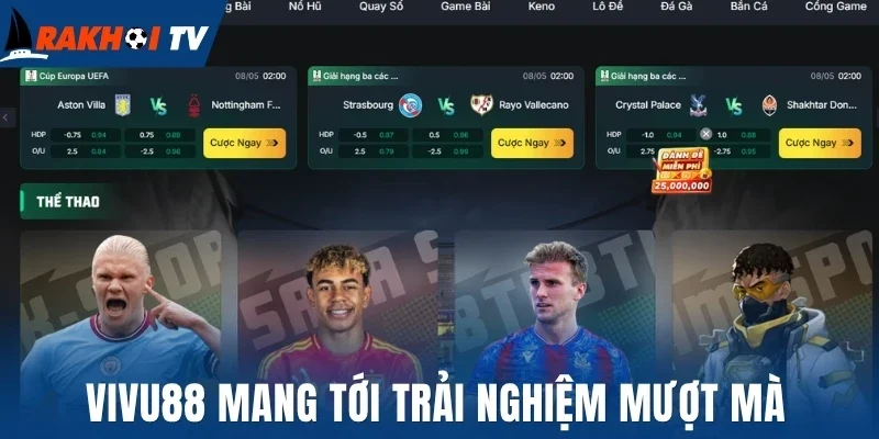 Vivu88 mang tới trải nghiệm mượt mà